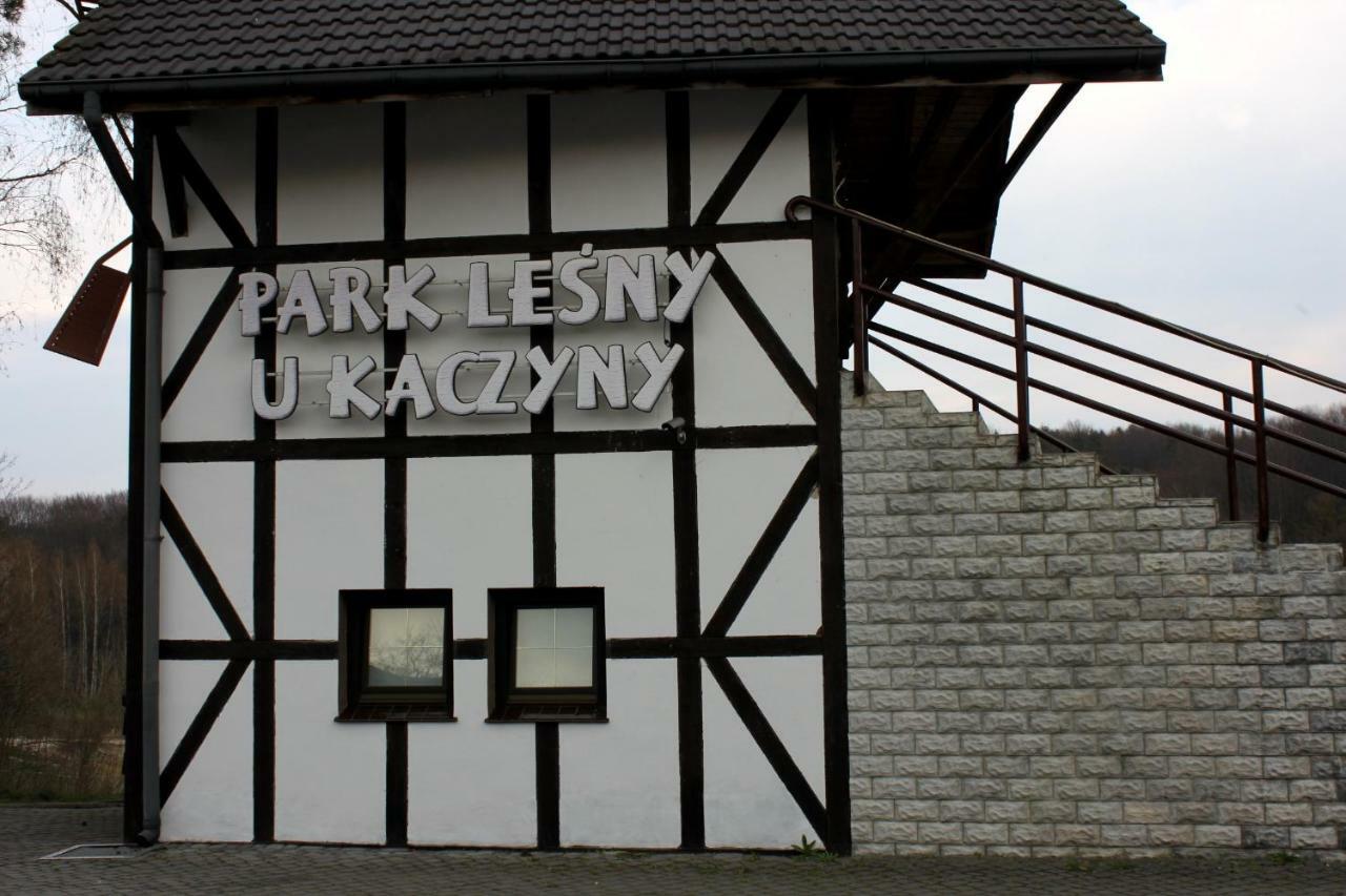 Park Lesny 'U Kaczyny' Hotel Rogow Kültér fotó