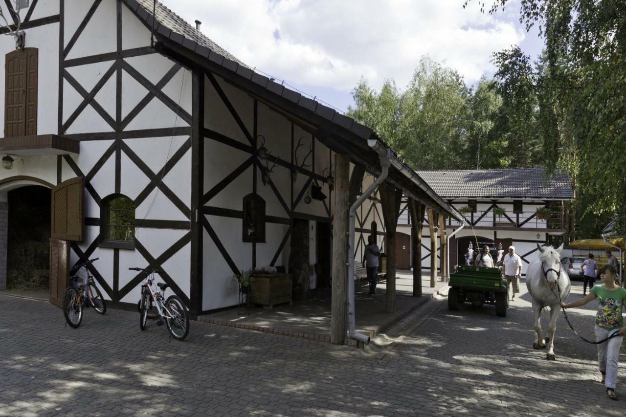 Park Lesny 'U Kaczyny' Hotel Rogow Kültér fotó